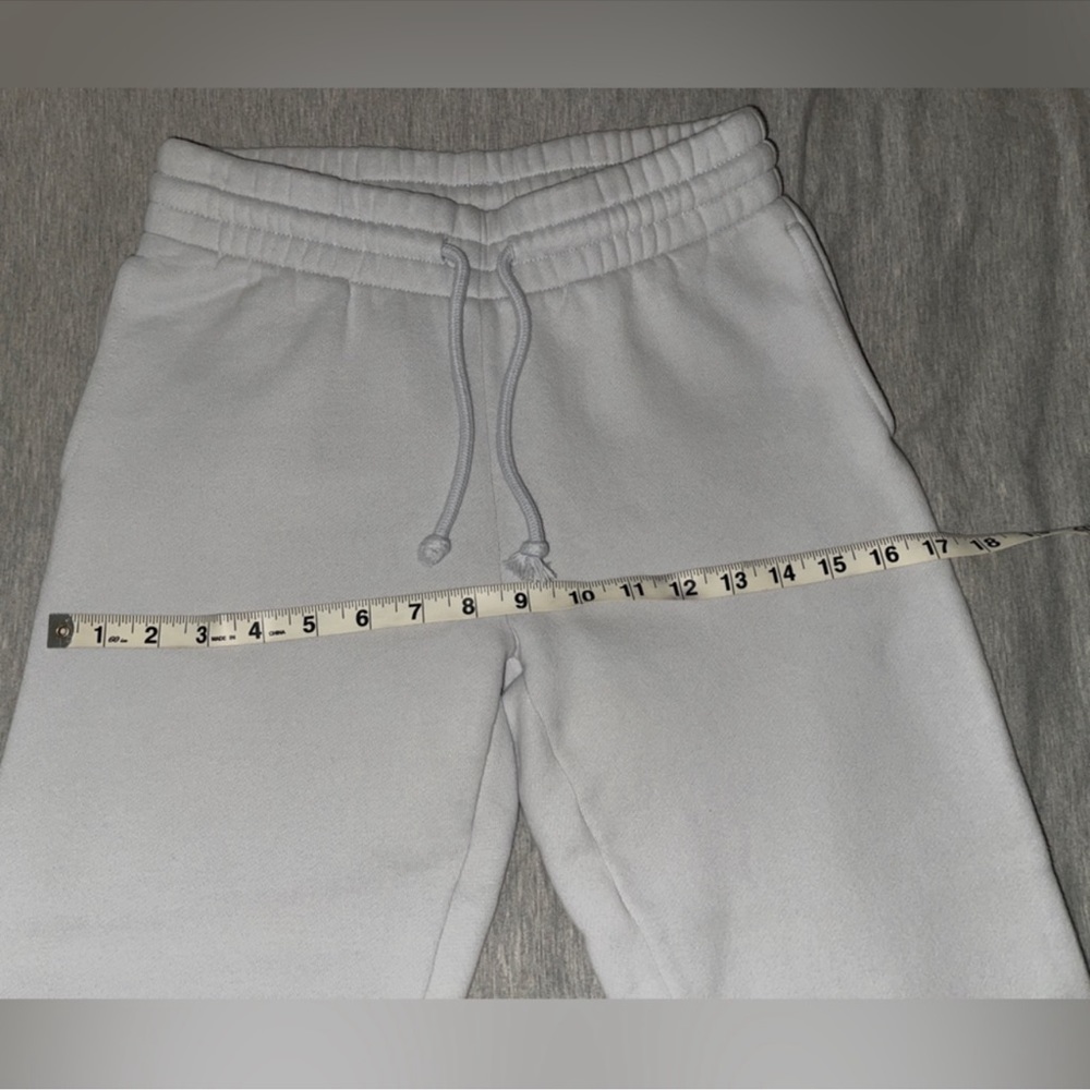 Aritzia Tna Cozy Fleece Sweatsuit (mirror blue) - Picture 15 of 17